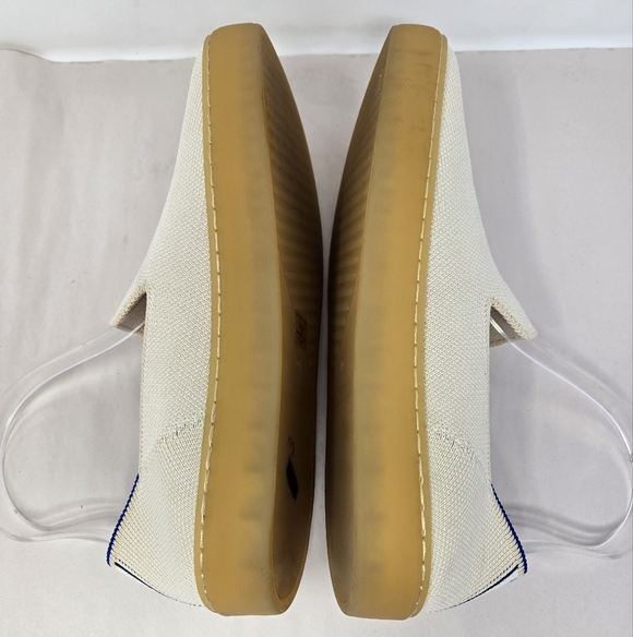Rothy's Women's Slip On Sneakers Sz 8 Vanilla Bean Color Ultimate Comfort Shoes - Picture 6 of 14